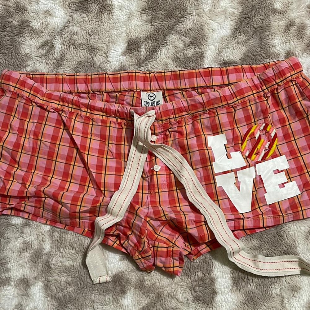 Large VS PINK pj shorts
